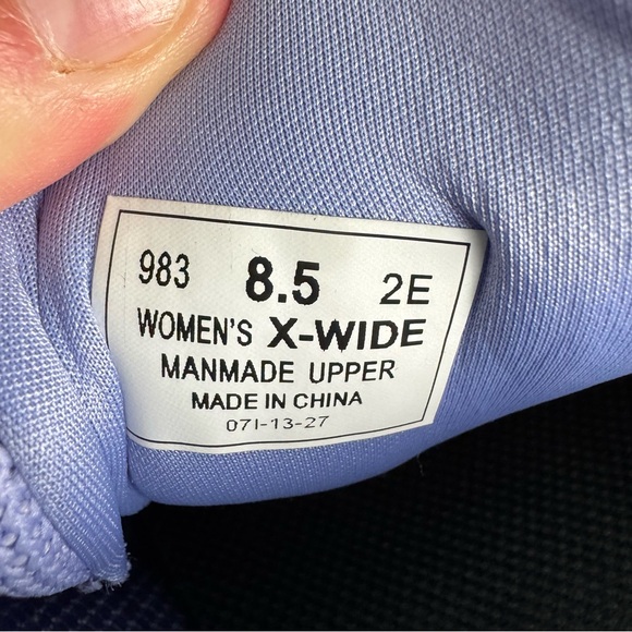 Orthofeet Shoes Womens Size 8.5 2E X-Wide Purple Walking Comfort Sneakers 983 - Picture 8 of 8